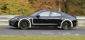Первый электрокар Porsche вывели на Нюрбургринг