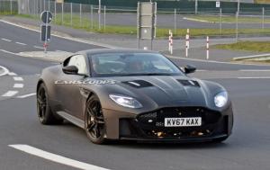 Новый суперкар Aston Martin впервые замечен без камуфляжа