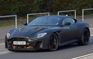 Новый суперкар Aston Martin впервые замечен без камуфляжа