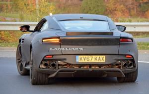 Новый суперкар Aston Martin впервые замечен без камуфляжа