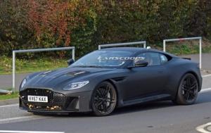 Новый суперкар Aston Martin впервые замечен без камуфляжа