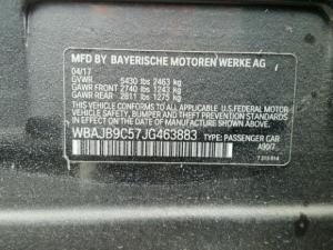 Новую BMW 5 без пробега оценили в 1 000 долларов