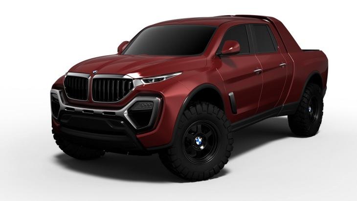 Перспективный пикап BMW: первые изображения