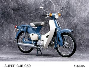 Производство Honda Super Cub перевалило отметку в 100 000 000 единиц