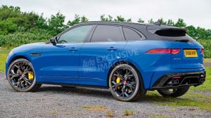 «Заряженный» Jaguar F-Pace SVR: новые подробности