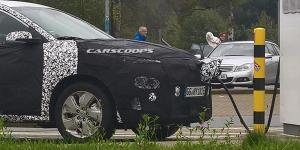 Фотошпионы впервые засняли электрический кроссовер Hyundai