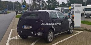 Фотошпионы впервые засняли электрический кроссовер Hyundai