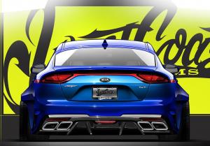 Тюнер из «Тачки на прокачку» сделал очень широкий Kia Stinger