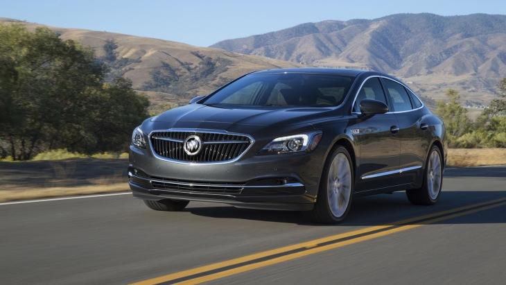 Buick выпустит роскошный седан LaCrosse Avenir