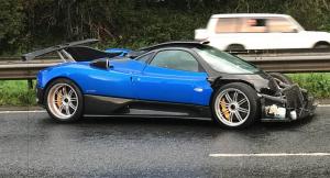 В ДТП разбили редчайший суперкар Pagani Zonda