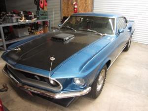 На продажу выставили практически новый Ford Mustang 1969 года