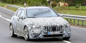 AMG-версию нового Mercedes-Benz A-Class впервые заметили на тестах

