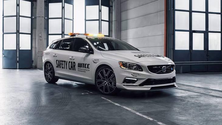 Volvo обновила автомобиль безопасности V60 Polestar WTCC