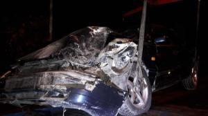 Водитель Toyota протаранил авто и сбил пешехода в Алматы