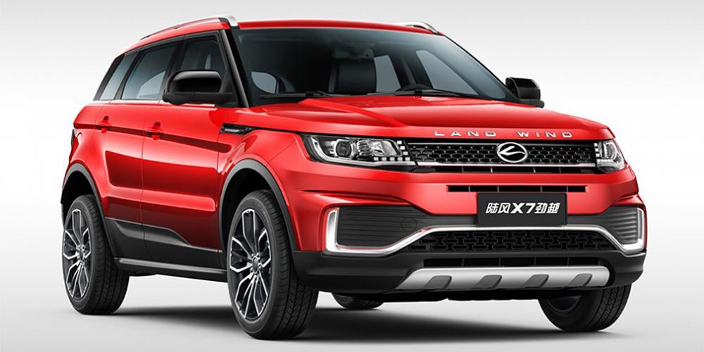 Китайцы обновили клона Range Rover Evoque

