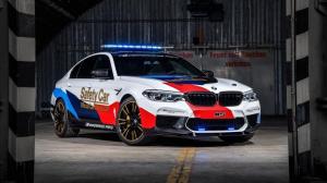 Новый BMW M5 стал автомобилем безопасности гоночной серии MotoGP