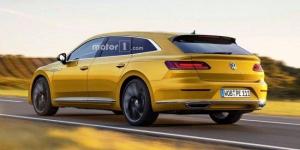 Универсал Volkswagen Arteon Shooting Brake: пока неофициально
