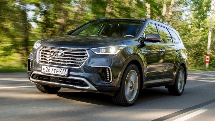 В РФ доступен кроссовер Hyundai Grand Santa Fe Limited Edition