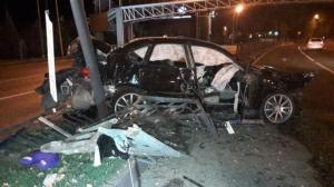 Жуткое ДТП в Алматы: водитель Subaru выжил и сбежал