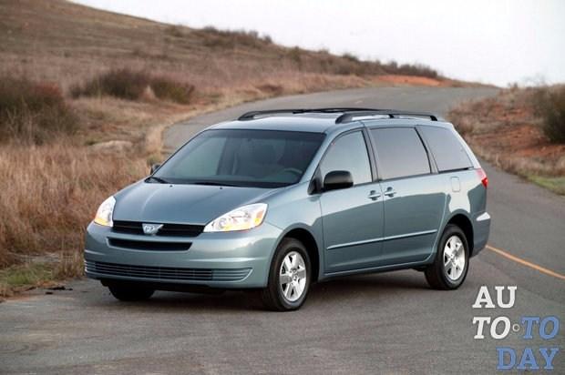 Toyota отзывает сотни тысяч экземпляров минивена Sienna