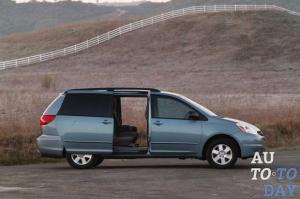 Toyota отзывает сотни тысяч экземпляров минивена Sienna