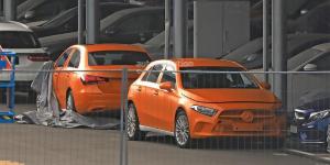Новый Mercedes A-Class сфотографировали без камуфляжа

