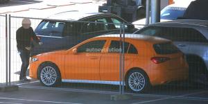 Новый Mercedes A-Class сфотографировали без камуфляжа