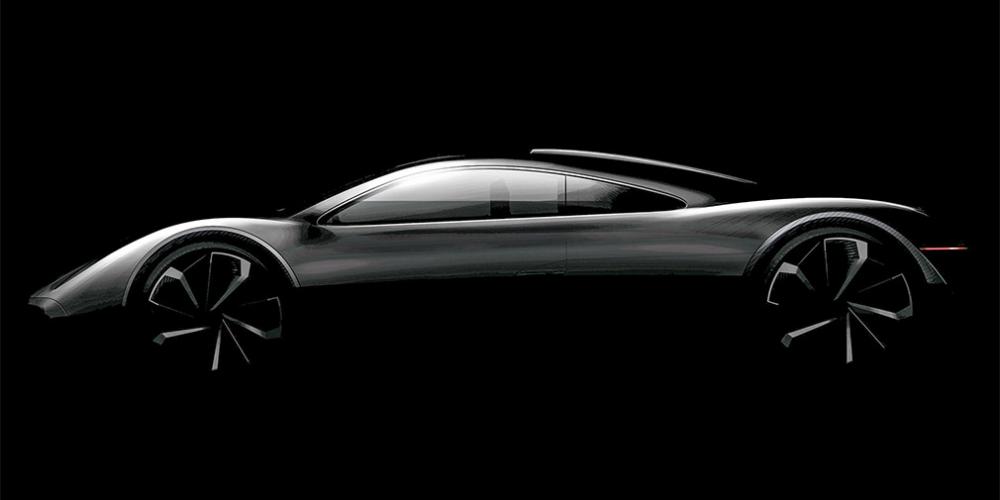 Создатель McLaren F1 показал силуэт нового спорткупе

