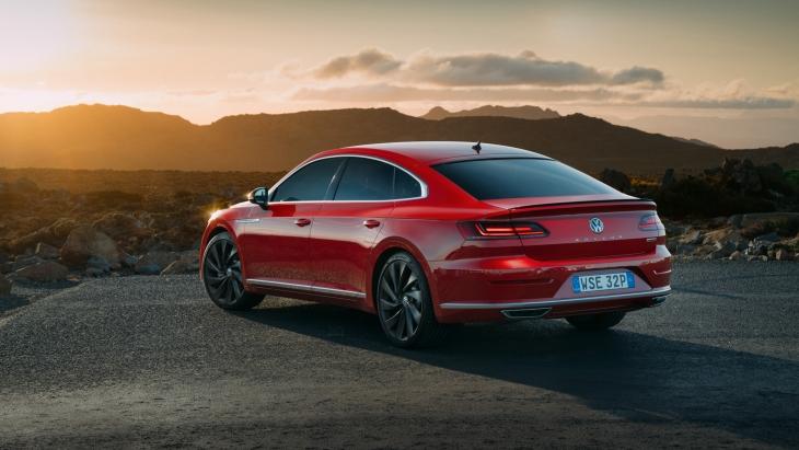 Стильный лифтбек Volkswagen Arteon добрался до Австралии