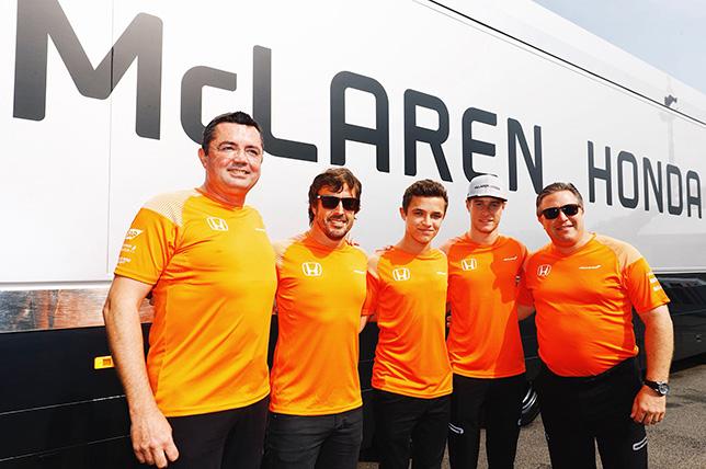 Ландо Норрис – резервный гонщик McLaren