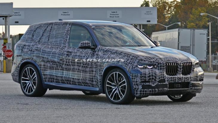 Новый BMW X5 вновь «спалился» на тестах