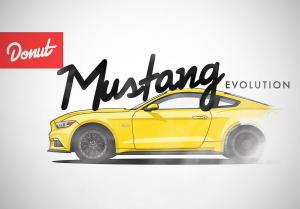 Полвека эволюции Ford Mustang уместили в двухминутный ролик