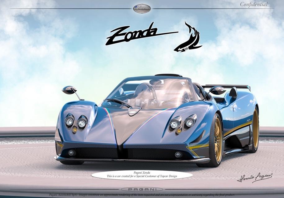Для российского тюнера построят особую версию Pagani Zonda