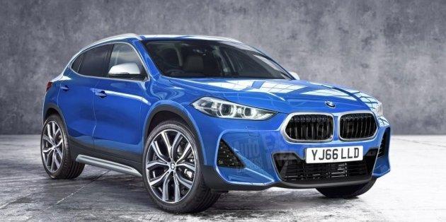 Представлен BMW X2 в кузовах кабриолет и пикап