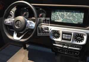 Новый Mercedes-Benz G-Class: фотографии интерьера