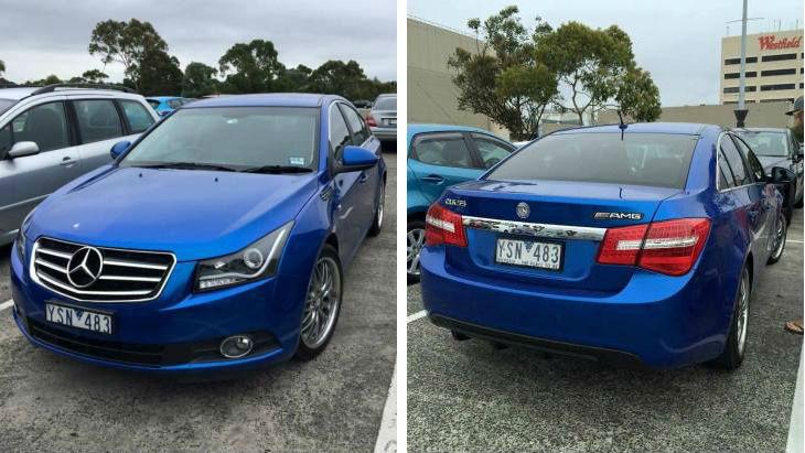 Бюджетный седан Holden Cruze превратили в «заряженный» Mercedes-AMG