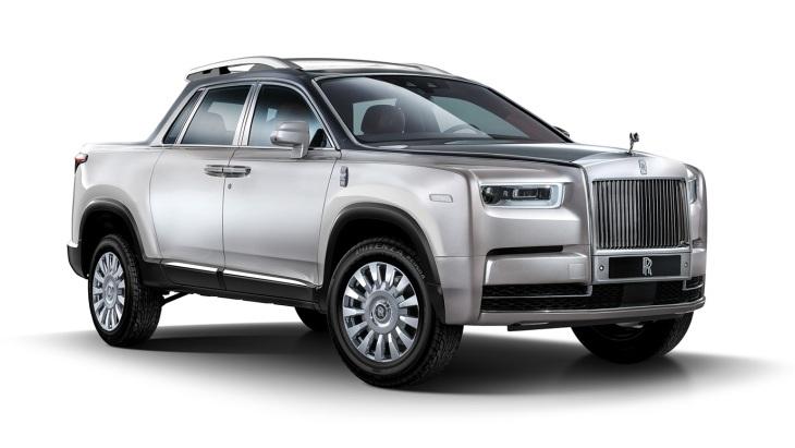 Роскошный пикап марки Rolls-Royce: первые изображения