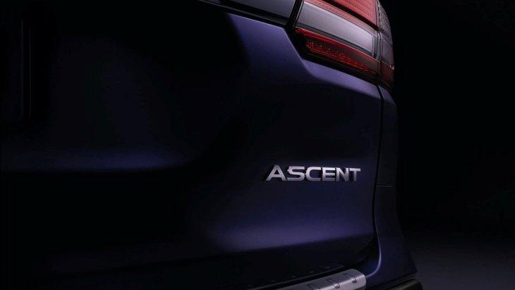 Subaru показала кусочек нового семиместного кроссовера Ascent