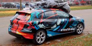 Новый Ford Focus сфотографировали с минимумом камуфляжа