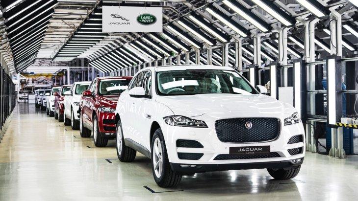 Индийские кроссоверы Jaguar F-Pace поступили в продажу