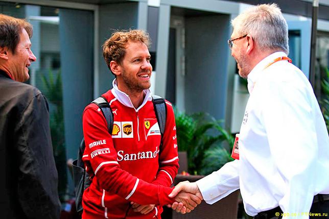 Браун: Феттель доказал, что Ferrari может выиграть титул