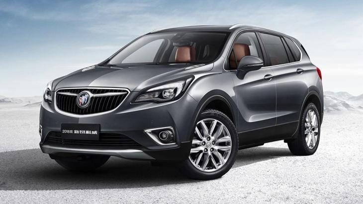 Компания Buick рассекретила обновлённый кроссовер Envision