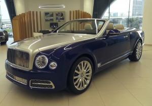 В Дубае обнаружили единственный в мире кабриолет Bentley Mulsanne