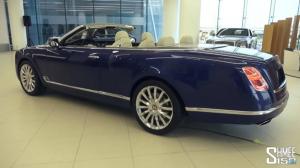 В Дубае обнаружили единственный в мире кабриолет Bentley Mulsanne
