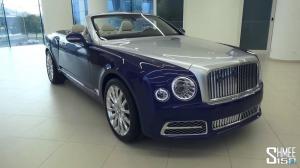 В Дубае обнаружили единственный в мире кабриолет Bentley Mulsanne