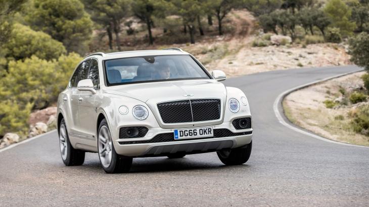 В России начались «живые» продажи дизельного Bentley Bentayga