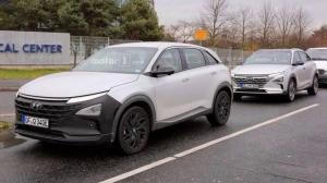 На тестах замечен новый водородный кроссовер Hyundai