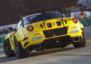 Ferrari 599 GTB Fiorano переделали в 930-сильный дрифт-кар