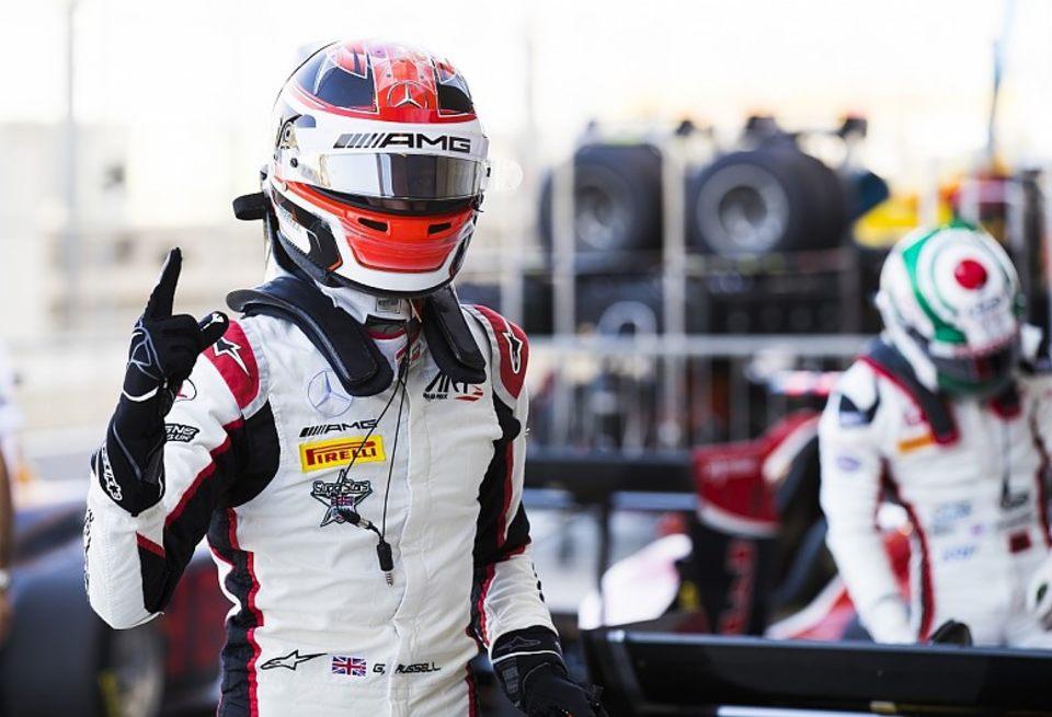 Джордж Рассел выиграл квалификацию GP3 в Абу-Даби