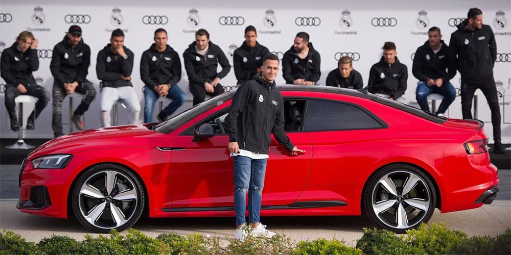 Футболистам «Реала» подарили автомобили Audi